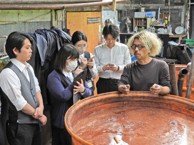大島紬産地研修