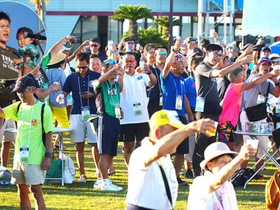 鉄人699人、猛暑に挑む