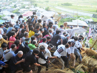 龍郷町で伝統のアラセツ行事