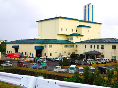 徳之島愛ランドクリーンセンターで火災