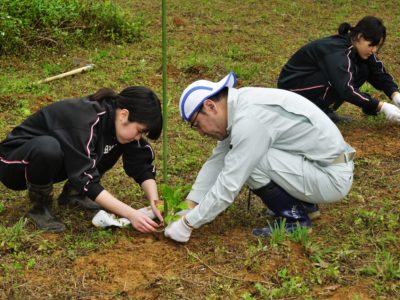 ５年後の再会誓いコーヒー植樹