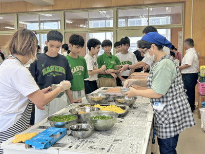 夏休みのお母さん支えたい