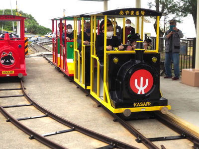 サイクル列車リニューアル記念出発式