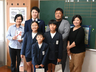 田中さん（田皆小３年）の作文きっかけ