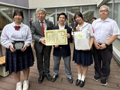 要塞跡の活用で優秀賞