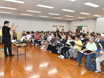 ベルスーズ合唱団練習