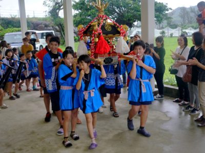 天城町松原西区豊年祭り