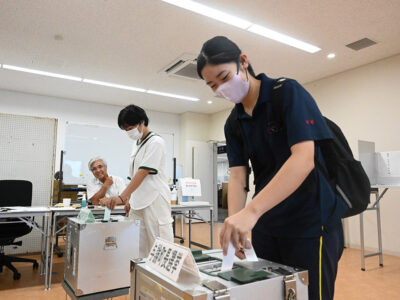 与論町長選振り返る