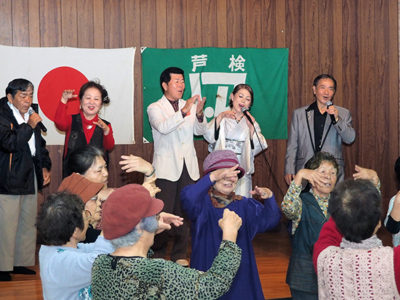 集落巡るコンサート