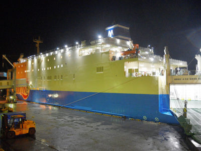 クイーンコーラルクロス20日から定期就航