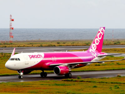 ピーチ６月１９日から運航再開