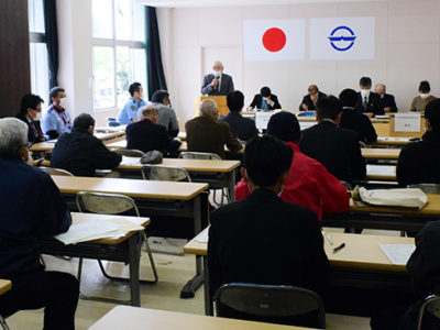 大和村議選立候補予定者説明会