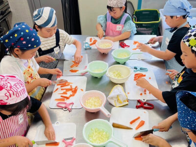 自立型子ども料理教室開催