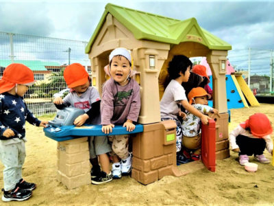 希望遊具をプレゼント