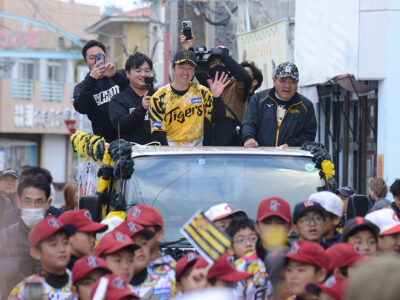 阪神・近本選手　リーグ優勝記念イベント