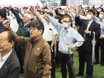 県知事選　17日間の選挙戦スタート