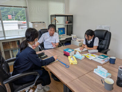 「子どもの意見を村政に」