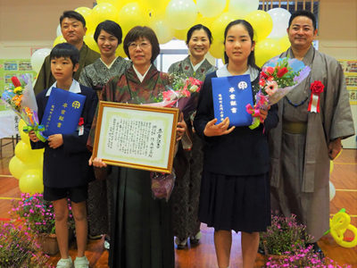 サプライズでバルーン飾り