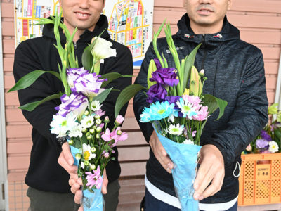 バレンタインデーに花贈ろう