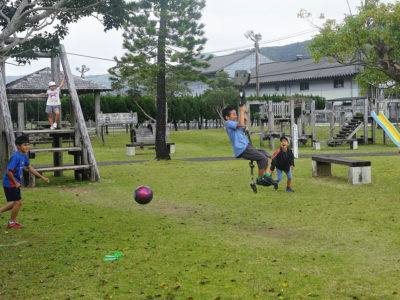 総合体育館など村施設開放