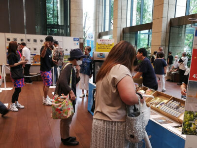 喜界島が２日間にわたって大手町でフェア