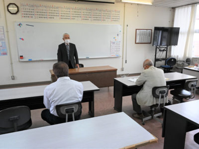 知名町長選立候補予定者説明会