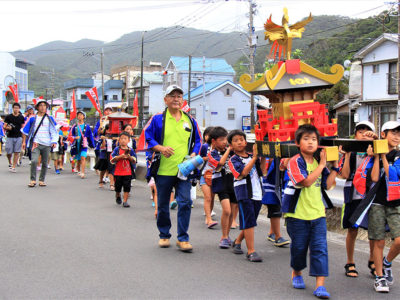 名瀬小俣　「火の用心まつり」
