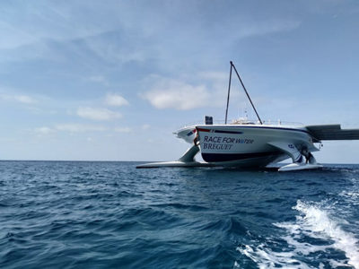 レース・フォー・ウォーター号出港