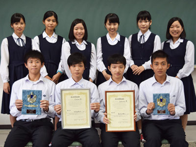 大高英語部が２位