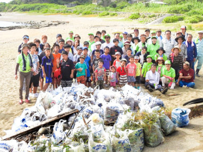 美しい南原海岸に