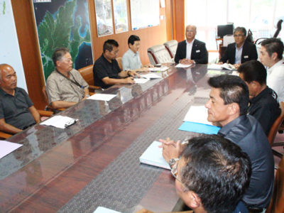 「町として推進できない」