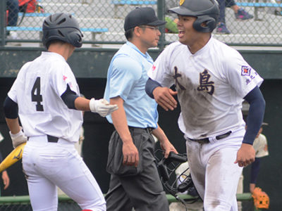 大島　決勝ならず