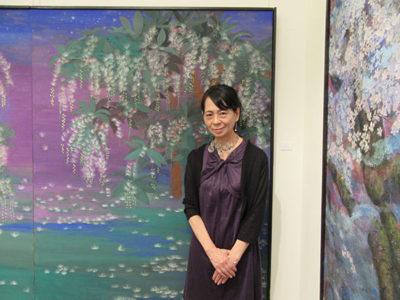 津江三千子さん３回目個展