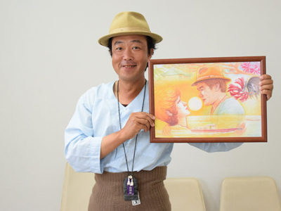 寅さん記念館イラスト展に出品