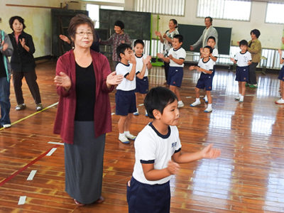 与名間分校　全児童が主役