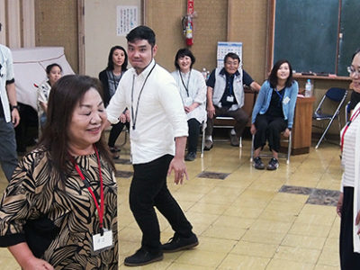 演劇講座で現役俳優指導