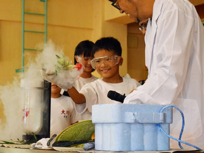 大川小で出前授業