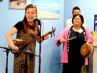 徳之島をゼリーと島唄で味わって