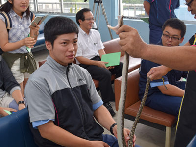 ハブ捕獲要請に応えます