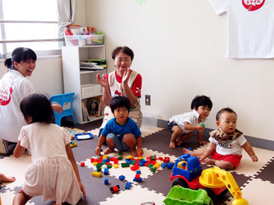 ママをサポート