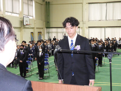 看護福祉専入学式