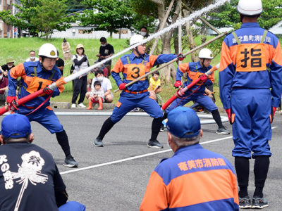 大島支部消防操法大会