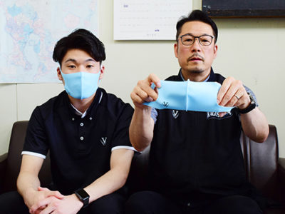 スポーツマスク販売開始