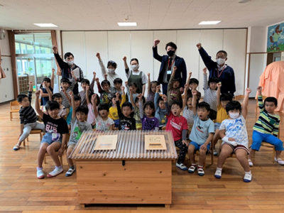 生ごみ処理器「キエーロ」寄贈