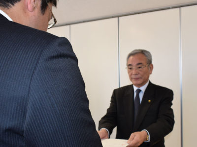 遺族要望書に市長回答