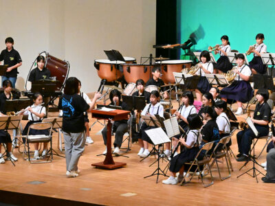 朝日中吹奏楽部が定演