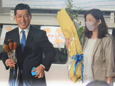 塩田氏が初当選