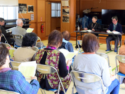 バス代替運行で住民説明会