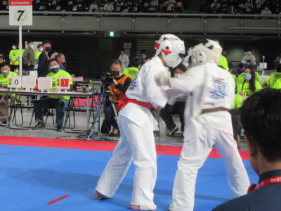 カラテ日本一目指し奄美勢奮闘