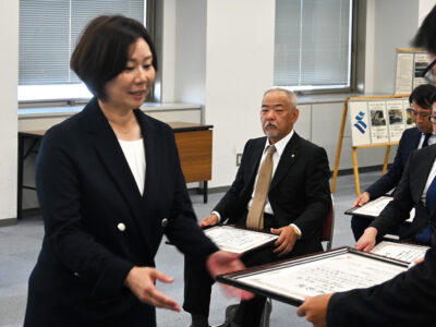 女性初の優秀技術者表彰